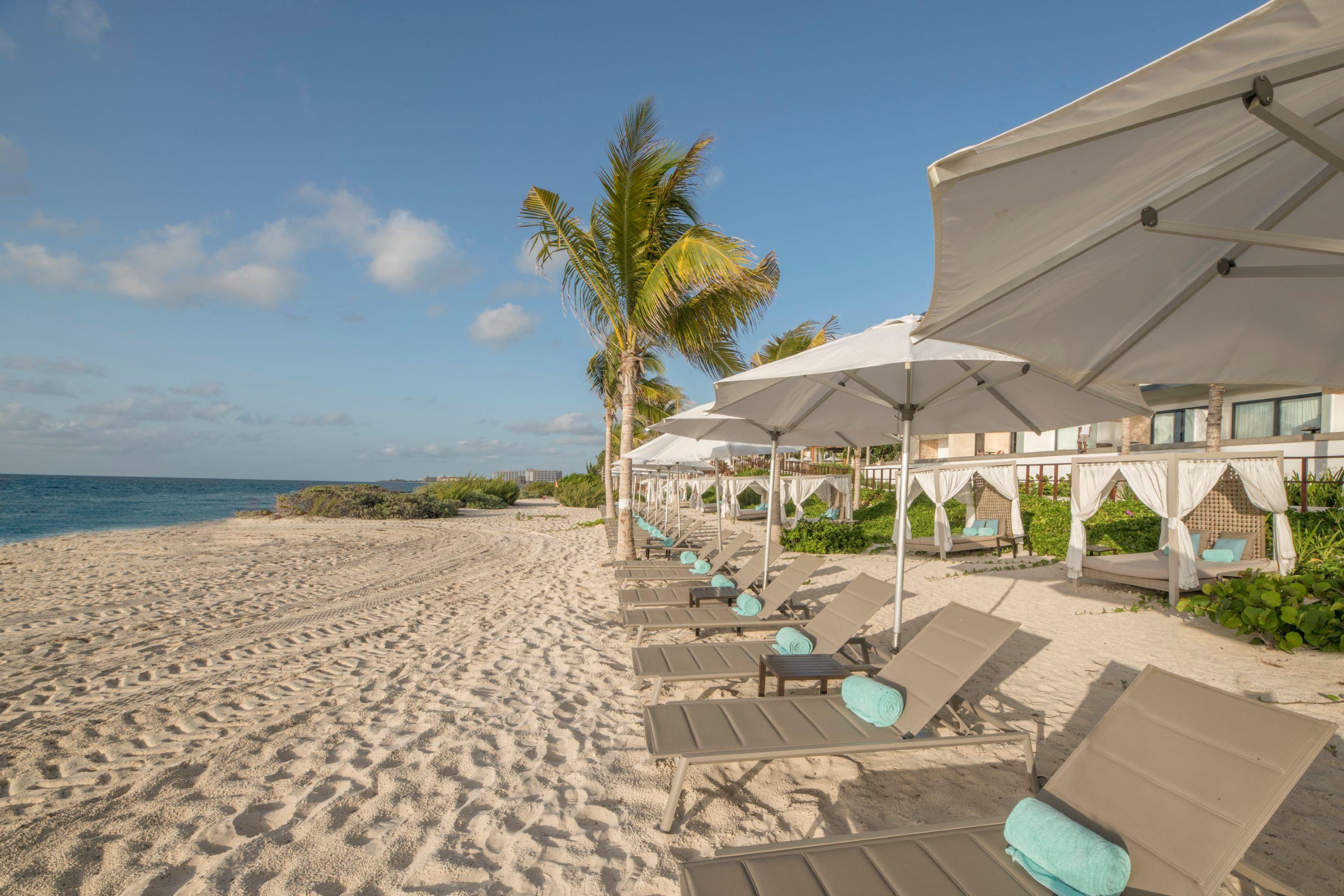 Haven Riviera Cancun (Adults Only) Alfredo V. Bonfil Экстерьер фото Beach at The Shore Club